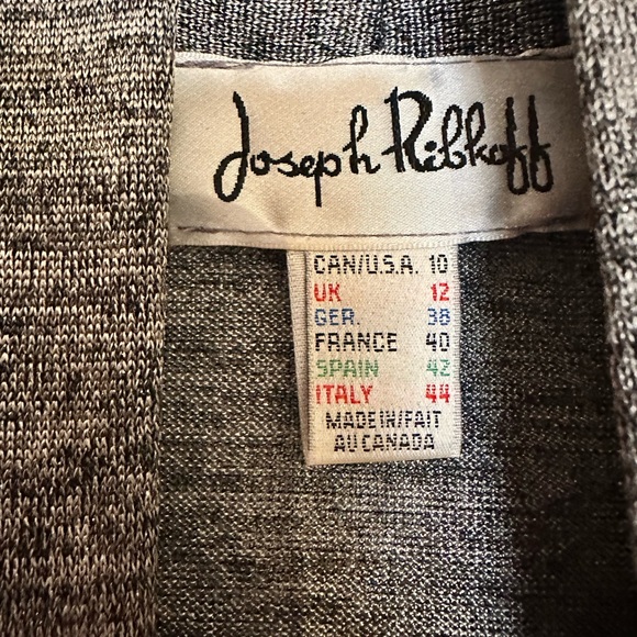 Joseph Ribkoff Silver/Grey Women’s Open Jacket - Picture 2 of 5